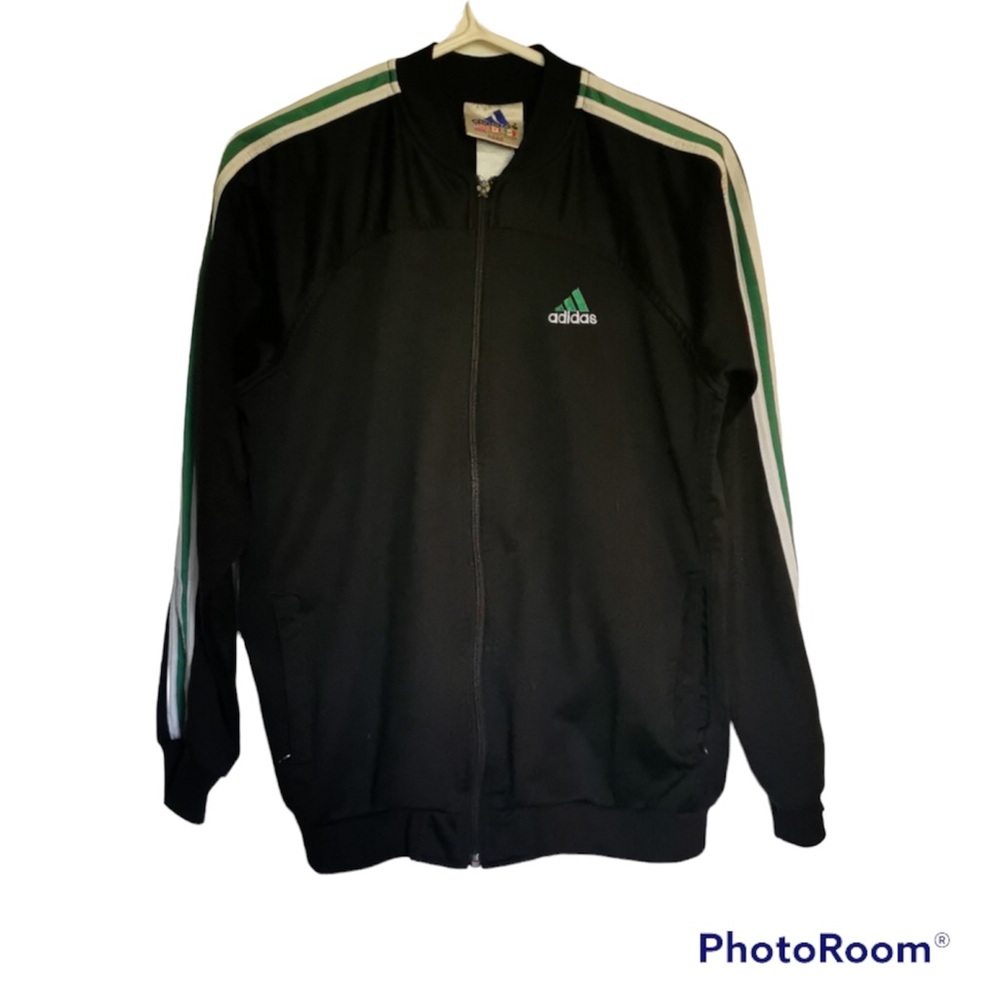💚 Vintage Adidas Zip Up, Size XL